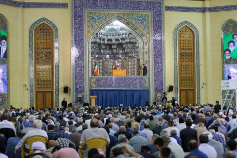 تصاویر / نماز جمعه شهرستان تبریز