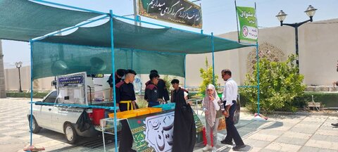 تصاویر/ آیین عبادی سیاسی نمازجمعه شهر جم