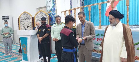 تصاویر/ آیین عبادی سیاسی نمازجمعه شهر جم