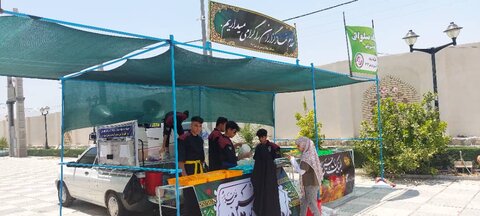 تصاویر/ آیین عبادی سیاسی نمازجمعه شهر جم