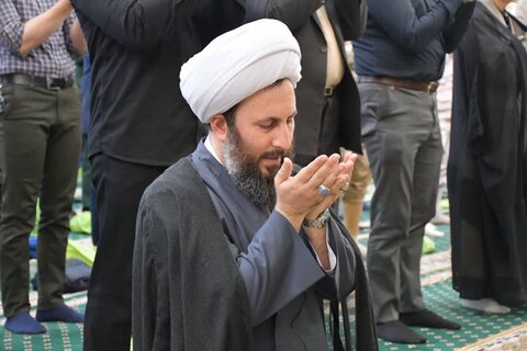 تصاویر/ آئین عبادی سیاسی نمازجمعه خوی