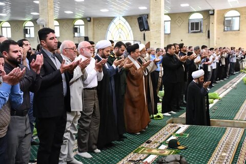 تصاویر/ آئین عبادی سیاسی نمازجمعه خوی