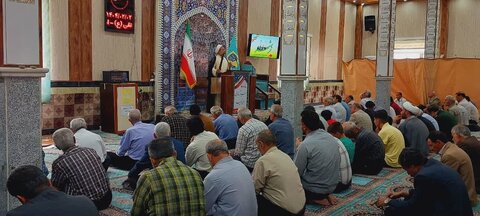 تصاویر/ اقامه نماز جمعه شهر کشاورز