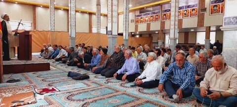 تصاویر/ اقامه نماز جمعه شهر کشاورز