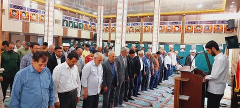 تصاویر/ اقامه نماز جمعه شهر کشاورز