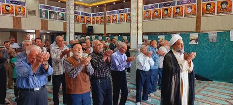 تصاویر/ اقامه نماز جمعه شهر کشاورز