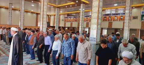 تصاویر/ اقامه نماز جمعه شهر کشاورز