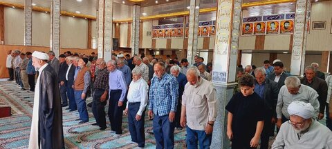 تصاویر/ اقامه نماز جمعه شهر کشاورز