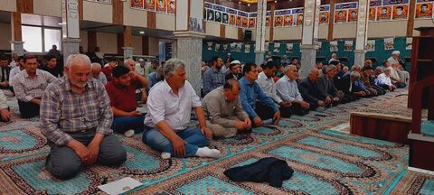 تصاویر/ اقامه نماز جمعه شهر کشاورز