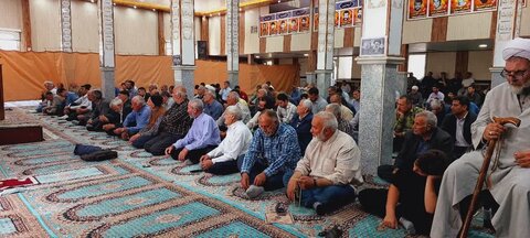 تصاویر/ اقامه نماز جمعه شهر کشاورز