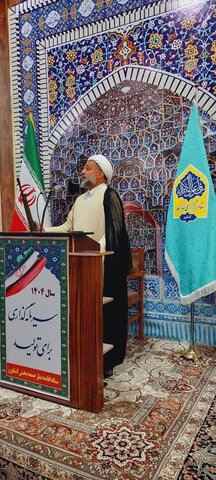 تصاویر/ اقامه نماز جمعه شهر کشاورز