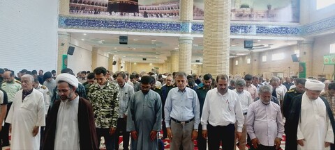 نماز جمعه کنگان به روایت تصویر