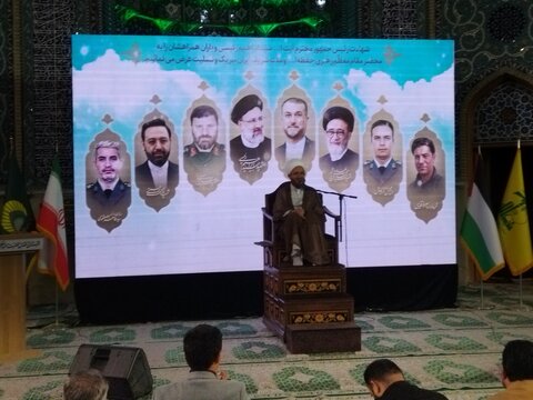 تصاویر/ مراسم بزرگداشت شهدای خدمت در حرم حضرت عبدالعظیم حسنی (ع)