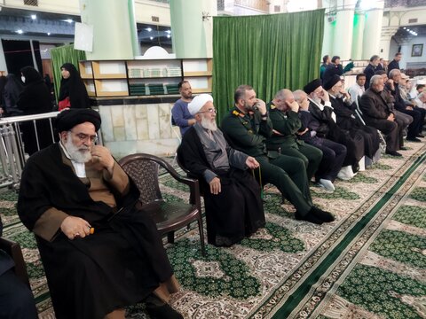 تصاویر/ مراسم بزرگداشت شهدای خدمت در حرم حضرت عبدالعظیم حسنی (ع)