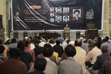 یادبود شهدای خدمت از سوی مهاجرین افغانستانی در قم / رضایت خدا و کرامت مردم برای شهید رئیسی یک اصل بود