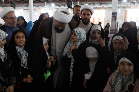 تصاویر / حضور امام جمعه همدان در جمع بسیجیان‌ حاضر در میقات صالحین