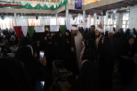 تصاویر / حضور امام جمعه همدان در جمع بسیجیان‌ حاضر در میقات صالحین