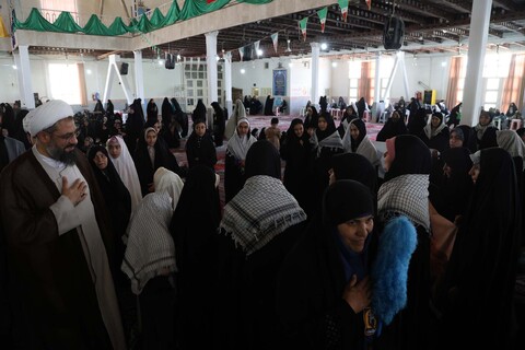 تصاویر / حضور امام جمعه همدان در جمع بسیجیان‌ حاضر در میقات صالحین
