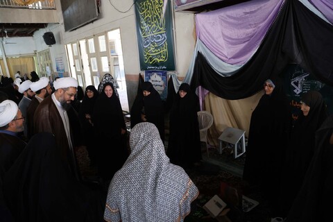 تصاویر / حضور امام جمعه همدان در جمع بسیجیان‌ حاضر در میقات صالحین