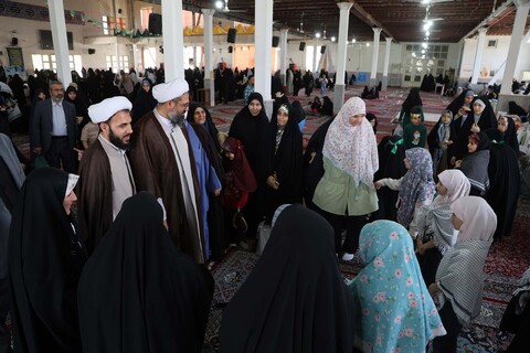 تصاویر / حضور امام جمعه همدان در جمع بسیجیان‌ حاضر در میقات صالحین