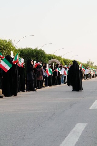 تصاویر/ دانشجویان بوشهری در حمایت از غنی سازی صنعت هسته ای