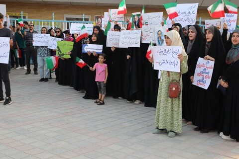 تصاویر/ دانشجویان بوشهری در حمایت از غنی سازی صنعت هسته ای