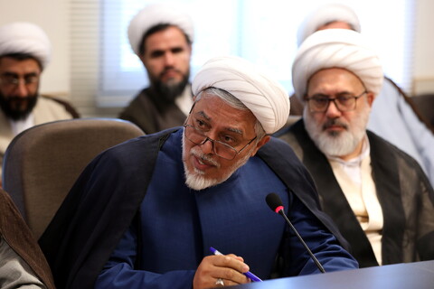 تصاویر/ نشست شورای حوزه علمیه و نهادهای حوزوی استان آذربایجان غربی با حضور آیت الله اعرافی