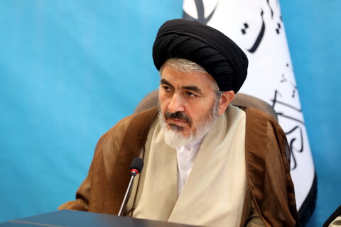 تصاویر/ نشست شورای حوزه علمیه و نهادهای حوزوی استان آذربایجان غربی با حضور آیت الله اعرافی
