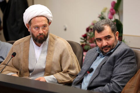 تصاویر/ نشست شورای حوزه علمیه و نهادهای حوزوی استان آذربایجان غربی با حضور آیت الله اعرافی