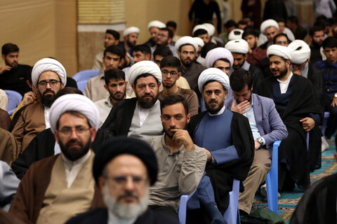 تصاویر/ نشست مدیر حوزه های علمیه با مبلغین و طلاب استان آذربایجان غربی