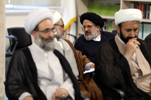 تصاویر / نشست مدیر حوزه های علمیه با مسئولین ارشد استان آذربایجان غربی