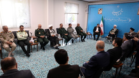 تصاویر / نشست مدیر حوزه های علمیه با مسئولین ارشد استان آذربایجان غربی