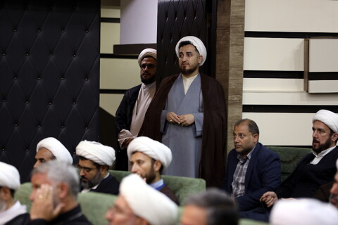 تصاویر/ نشست مدیر حوزه های علمیه با علمای ادیان و مذاهب استان آذربایجان غربی