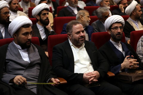 تصاویر / آیین نکوداشت ۸۰ سال مجاهدت علمی، فرهنگی و اجتماعی آیت الله سیدعلی اکبر قریشی