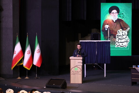 تصاویر / آیین نکوداشت ۸۰ سال مجاهدت علمی، فرهنگی و اجتماعی آیت الله سیدعلی اکبر قریشی