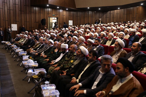 تصاویر / آیین نکوداشت ۸۰ سال مجاهدت علمی، فرهنگی و اجتماعی آیت الله سیدعلی اکبر قریشی
