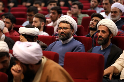 تصاویر / آیین نکوداشت ۸۰ سال مجاهدت علمی، فرهنگی و اجتماعی آیت الله سیدعلی اکبر قریشی