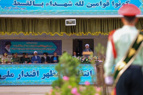 تصاویر | صبحگاه مشترک نیروهای مسلح بمناسبت سالگرد آزادسازی خرمشهر در میدان صبحگاه فراجا استان آذربایجان شرقی