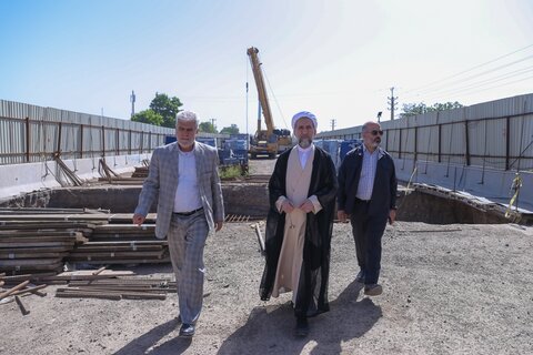 تصاویر / بازدید امام جمعه قزوین از پروژه های شهرداری قزوین