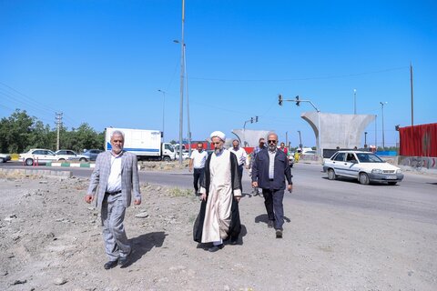تصاویر / بازدید امام جمعه قزوین از پروژه های شهرداری قزوین