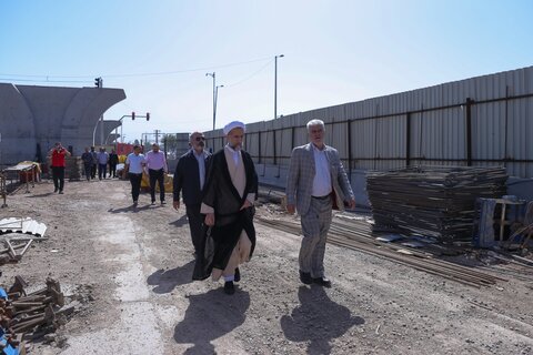 تصاویر / بازدید امام جمعه قزوین از پروژه های شهرداری قزوین