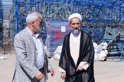 تصاویر / بازدید امام جمعه قزوین از پروژه های شهرداری قزوین