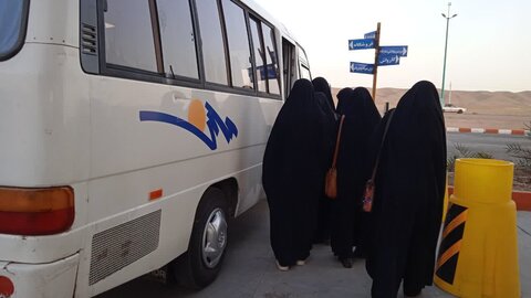 تصاویر/برگزاری اردوی زیارتی قم و جمکران ویژه طلاب مدرسه علمیه ریحانة النبی اراک