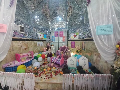 تصاویر/برگزاری غرفه جوانی جمعیت توسط مدرسه علمیه فاطمه الزهرا ساوه