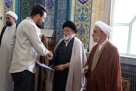 تقدیر از طلاب برتر همدان