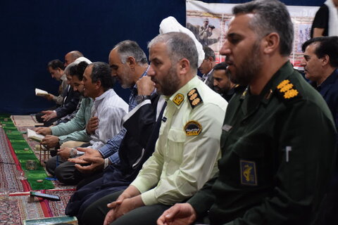 مراسم بزرگداشت شهدای خدمت