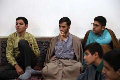 نشست طلاب مدرسه علمیه امام سجاد(ع)