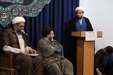 نشست طلاب مدرسه علمیه امام سجاد(ع)