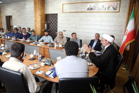 تصاوی/ نشست خبری ریاست دانشگاه قم