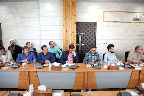 تصاوی/ نشست خبری ریاست دانشگاه قم